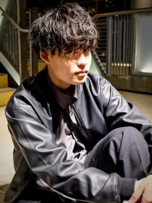 無造作×緩スパイラルマッシュ