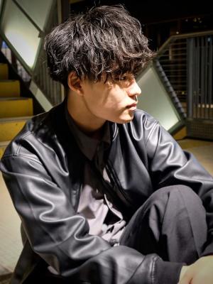 マッシュ×緩スパイラルマッシュ