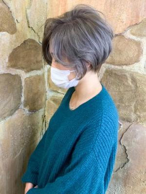 【151e_戸塚】*ヘルシーショート+シルバーグレー*