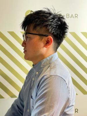 大人の刈り上げスタイル【BARBER-BAR】
