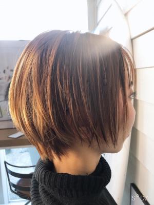 【ハンサムショート】【ショート】【ショートボブ】
