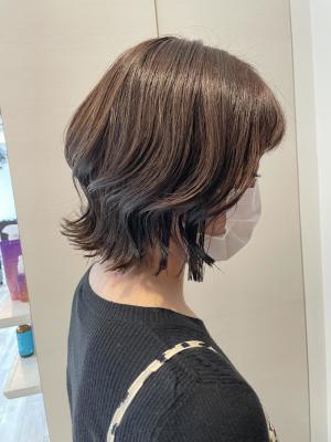 切りっぱなしボブ