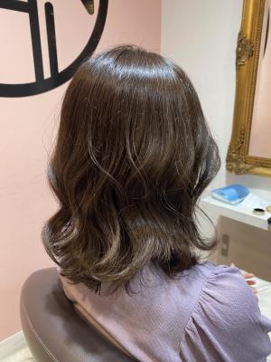 ナチュラルグレージュカラー