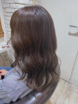 ブリーチなしで作るチョコレートアッシュ