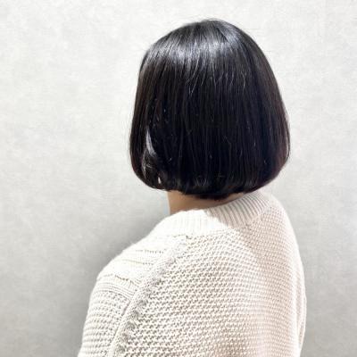 まとまる簡単ボブスタイル