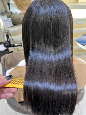 髪質改善ストレート