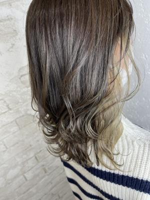インナーカラー20代30代40代￥15400