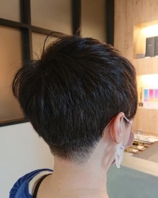 刈り上げショート☆