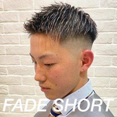 フェードショート×メッシュ