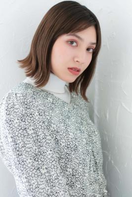 ストレート外ハネボブ/アンニュイミディ/タンバルモリ　池袋