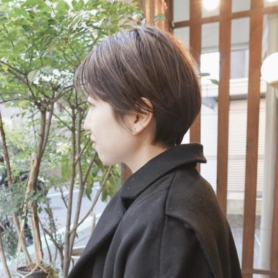《e's中目黒美容室》30代からの立体感ショート【佐久間】 《e's中目黒美容室》30代からの立体感ショート【佐久間】のイメージ画像