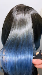 髪質改善サイエンスアクア×ブルーのイメージ画像