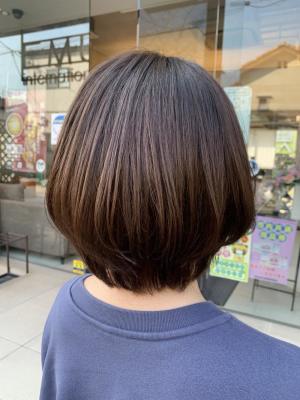 大人可愛いボブ