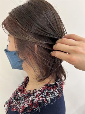 フェイスフレーミングくびれヘア