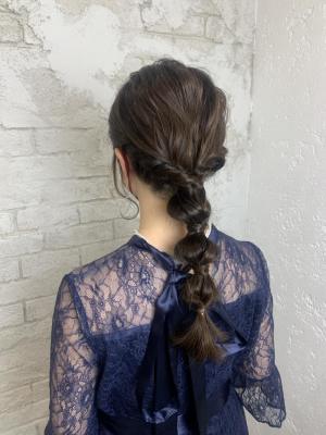 タマネギヘア結婚式ヘア20代30代4950円