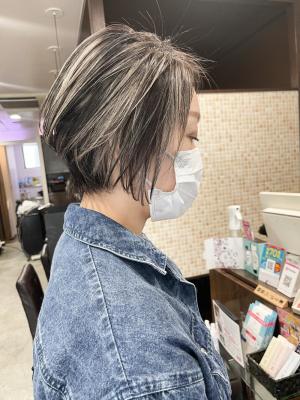 ★Short bob×Original balayage★