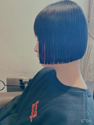 【切りっぱなし】【ストレート】【ボブ】