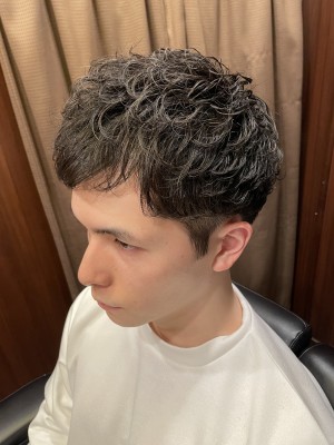 アイロンパーマ