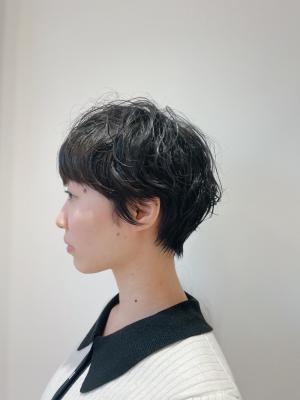春ショートパーマ 春ショートパーマのイメージ画像