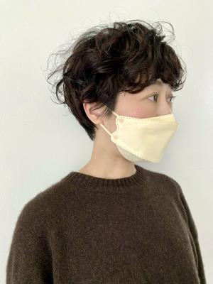 ゆるふわマッシュショート