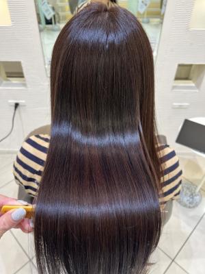 髪質改善ストレート