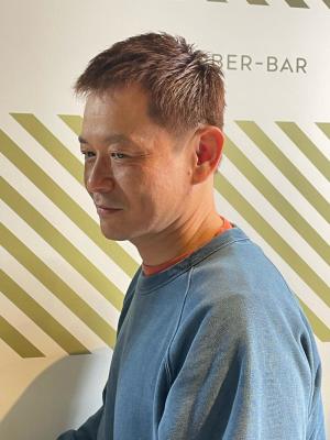 大人の刈り上げスタイル【BARBER-BAR】