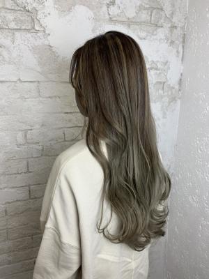 バレイヤージュ10代20代11000円