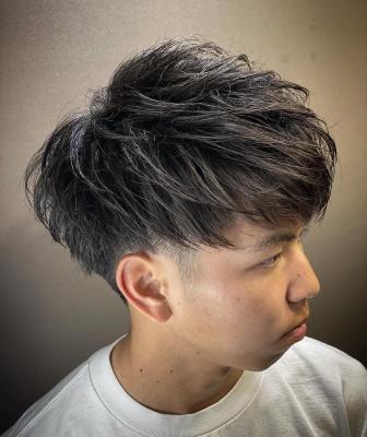 束感マッシュスタイル