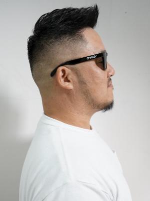 30代～40代オススメ　クロップアップバング