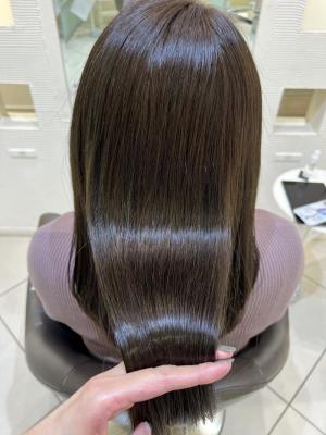 髪質改善ストレート