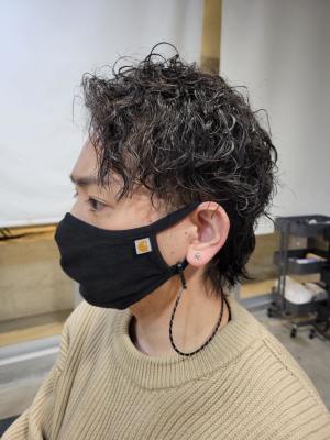 メンズパーマスタイル