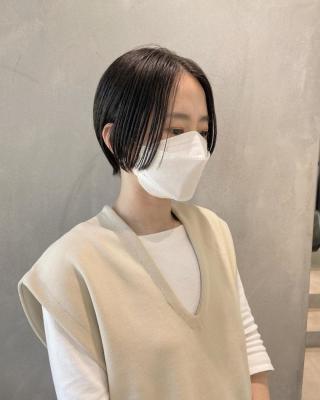 【YOKE】ショートボブハンサムショート丸みショート