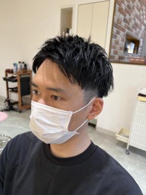 刈り上げショートスタイル