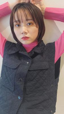 ぷつっとボブとベージュ