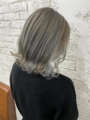 ホワイトグレージュ/20代30代/￥12650