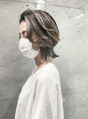★ホワイト系ハイライトデザイン★