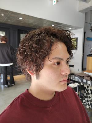 メンズパーマスタイル