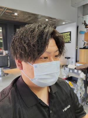 メンズパーマスタイル