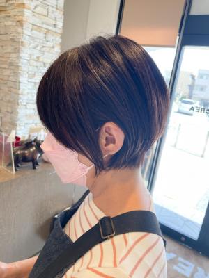 大人丸みショート
