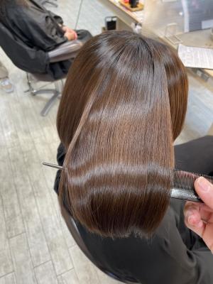 美髪矯正ストレート