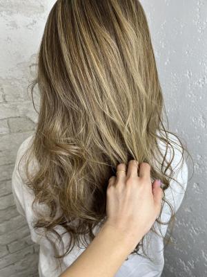白髪ぼかしハイライト20代30代40代￥15400