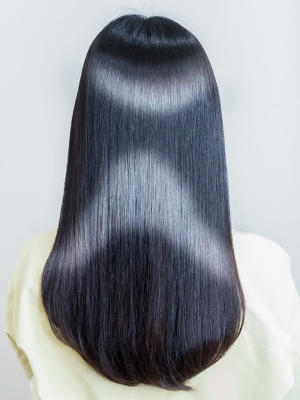 黒髪シースルーハ?ンク?