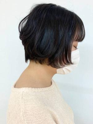 30代40代50代/ショートカット/グラデーション/黒髪/ 30代40代50代/ショートカット/グラデーション/黒髪/のイメージ画像