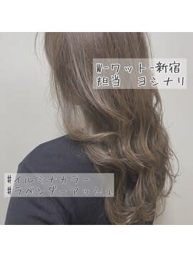 W-ワット-原宿店*イルミナカラー×グレージュ W-ワット-原宿店*イルミナカラー×グレージュのイメージ画像