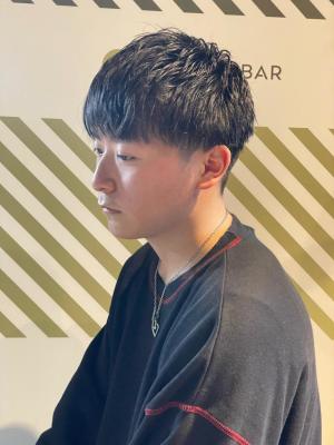 ショートマッシュスタイル【BARBER-BAR】