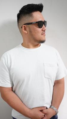 クロップアップバング