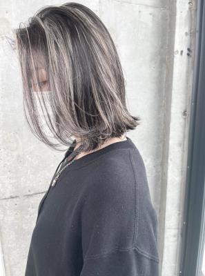 ★切りっぱなしBob×コントラストハイライト★