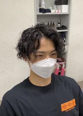サイドパート/メンズ/スパイラル/￥10780