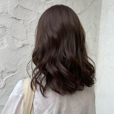 オリーブアッシュカラー
