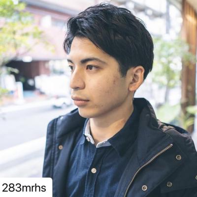 《e's中目黒美容室》立体感のあるかき上げショート【諸星】